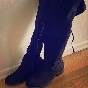 Torrid Black Over The Knee Boots